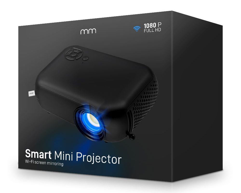 mini mazs projektors mobilajam telefonam pie sienas wifi hd led usb portatīvais