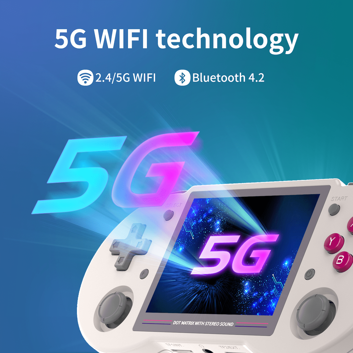 spēļu konsole wifi 5g rokas bērnu kabatai