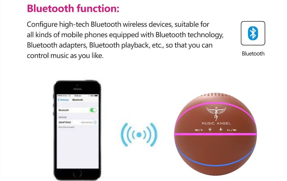 ball mini portatīvais skaļrunis Bluetooth portatīvais