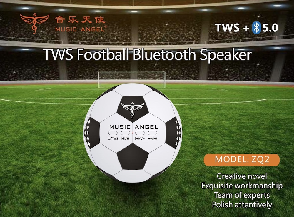futbola bumbas skaļrunis Bluetooth mobilajam tālrunim